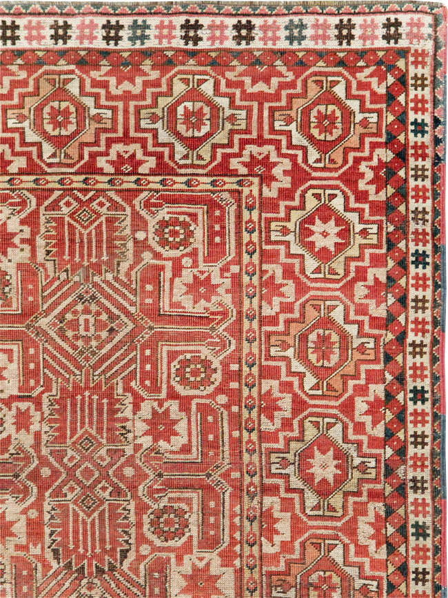 Antique Beshir Carpet, No.17837 - Gss