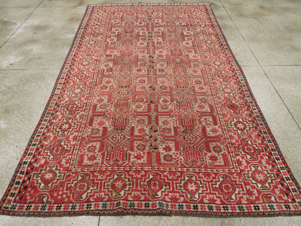 Antique Beshir Carpet, No.17837 - Gss