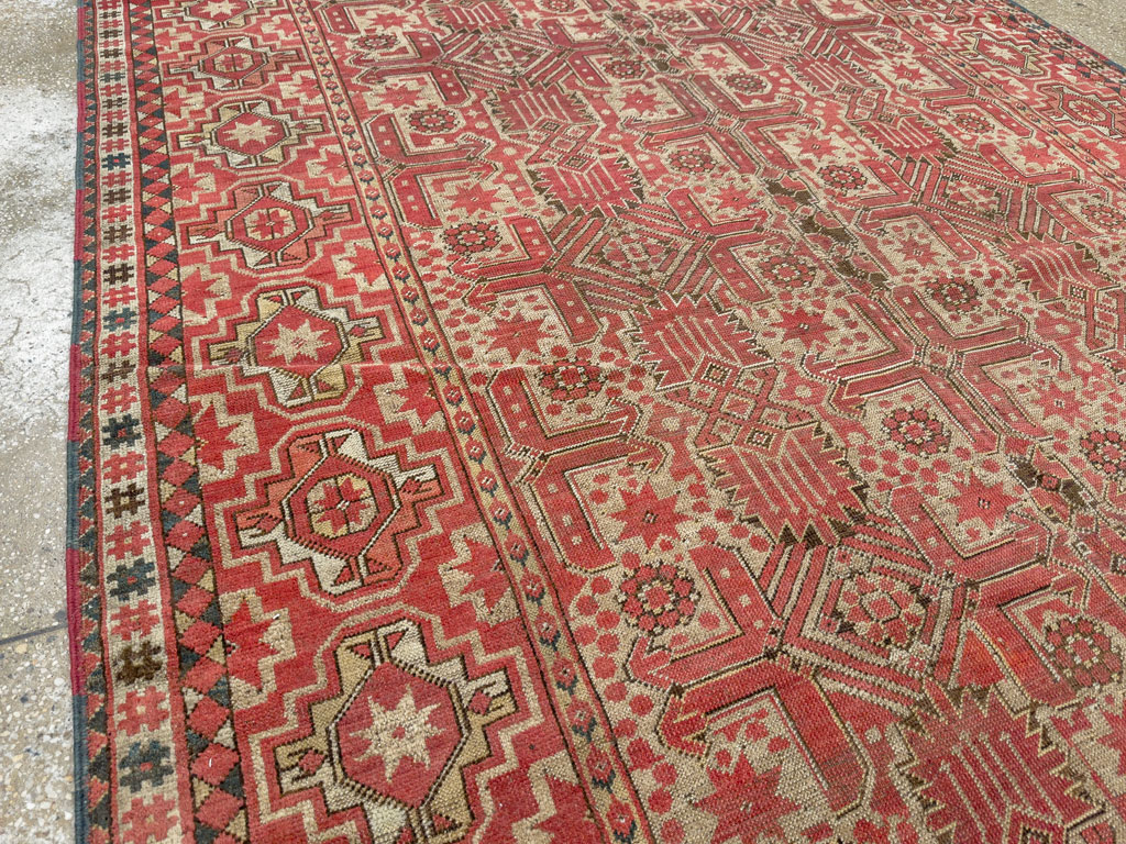 Antique Beshir Carpet, No.17837 - Gss