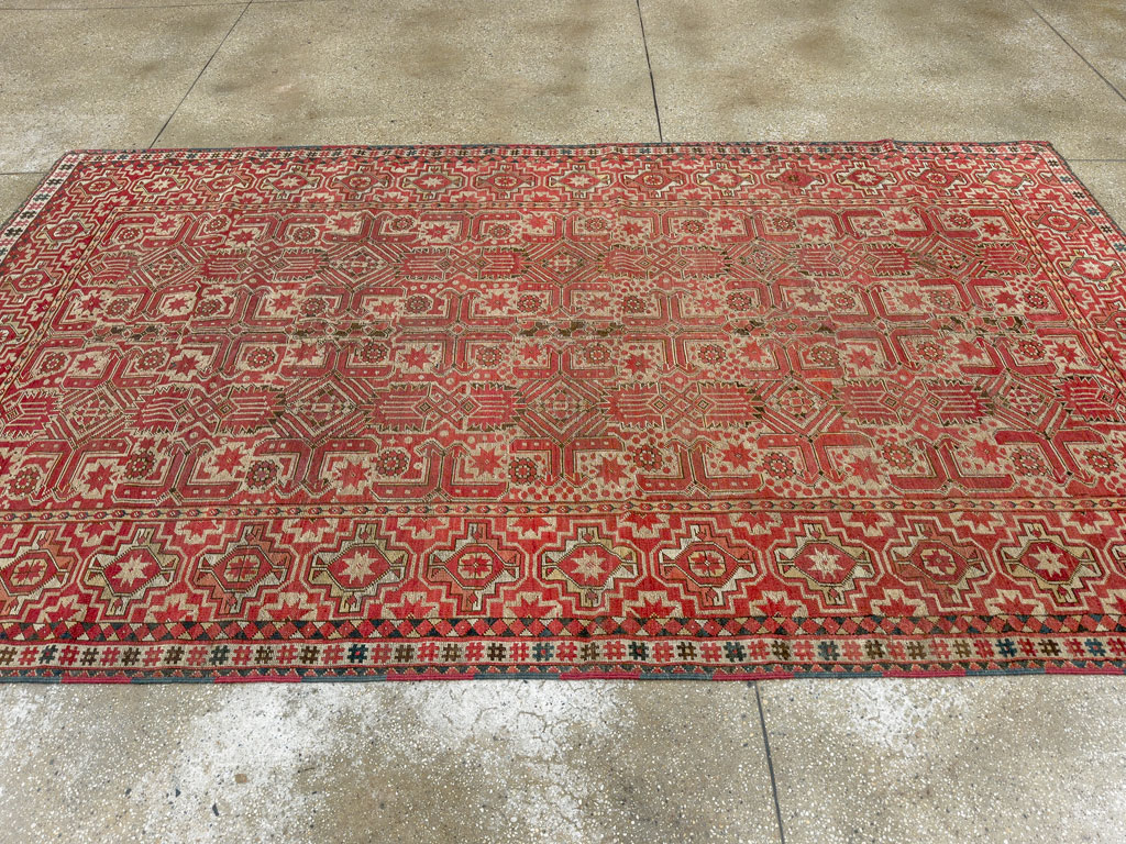 Antique Beshir Carpet, No.17837 - Gss