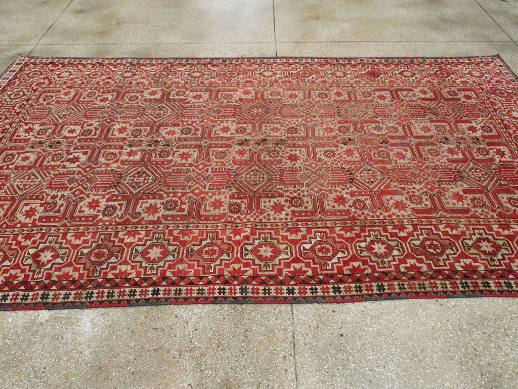 Antique Beshir Carpet, No.17837 - Gss