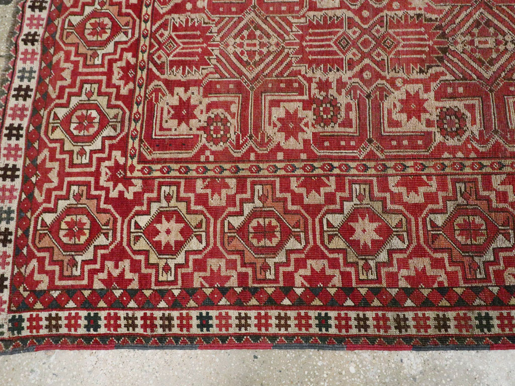 Antique Beshir Carpet, No.17837 - Gss