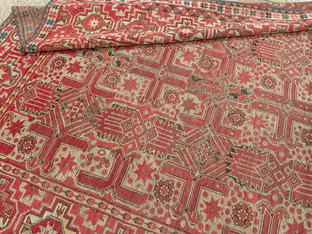 Antique Beshir Carpet, No.17837 - Gss