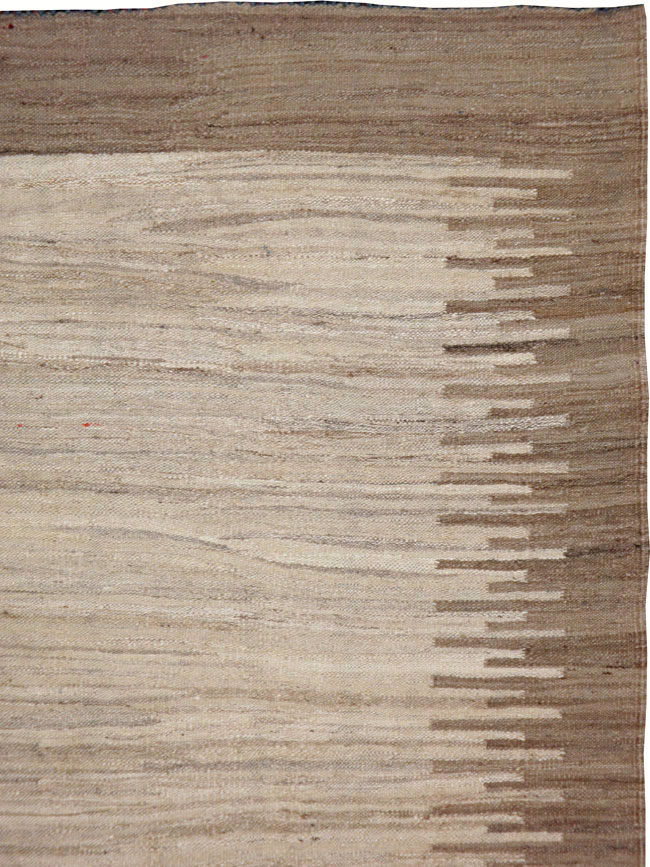 Vintage Turkish Flatweave Kilim, No.17848 - Gss