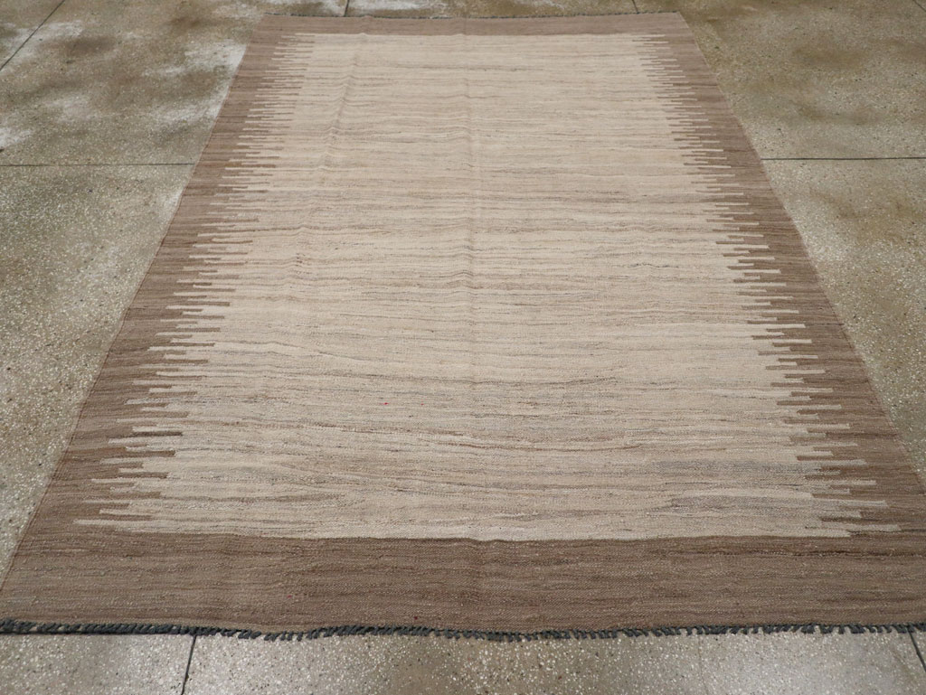 Vintage Turkish Flatweave Kilim, No.17848 - Gss