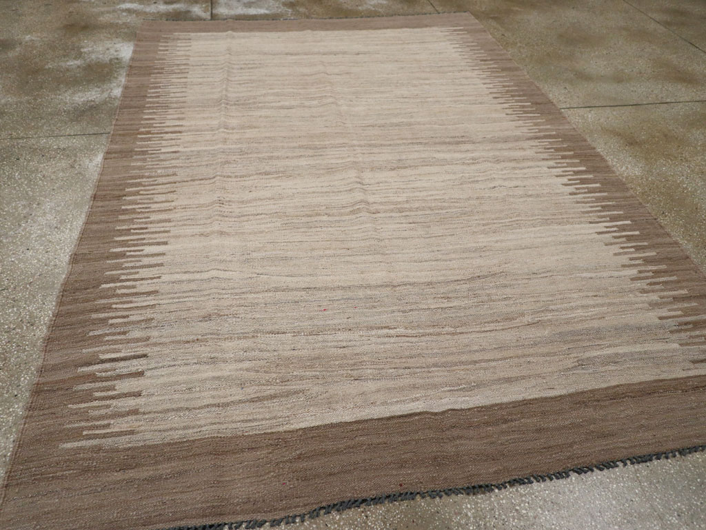 Vintage Turkish Flatweave Kilim, No.17848 - Gss