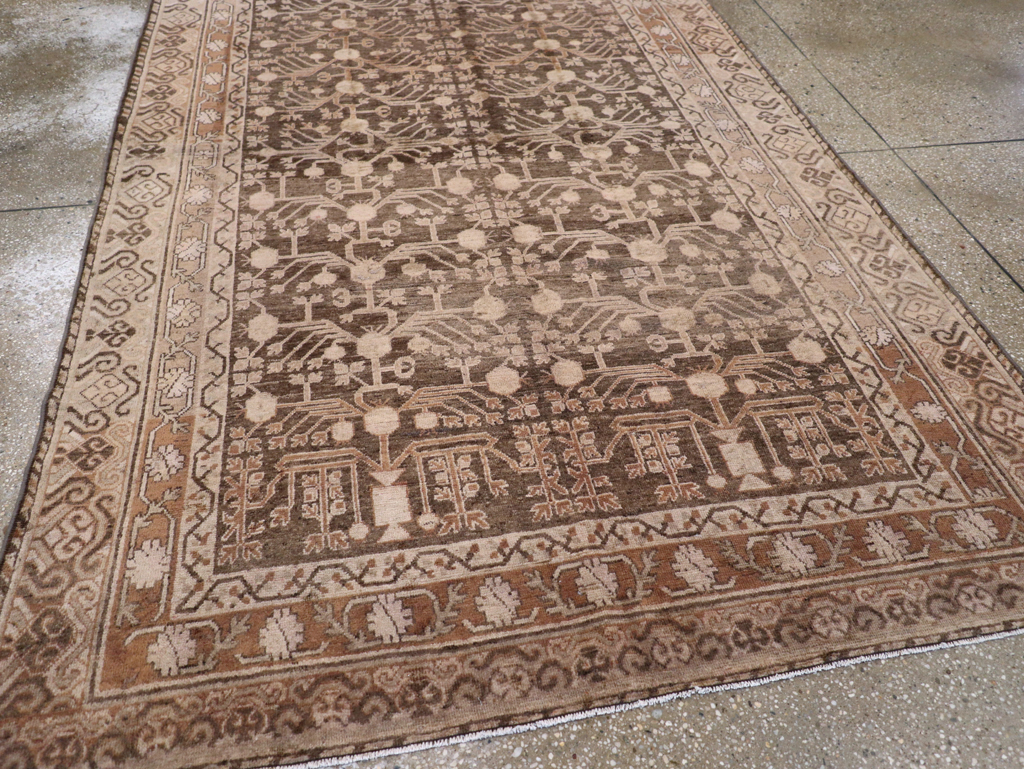 Vintage East Turkestan Khotan Carpet, No.17887 - Gss