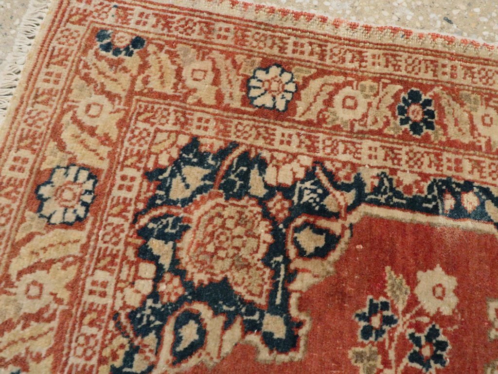 Antique Persian Tabriz Hagi Jalili Rug, No.17918 - Gss