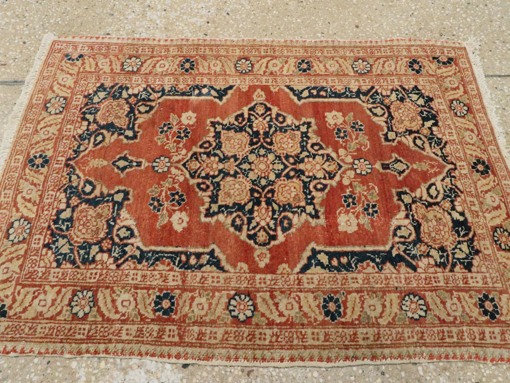 Antique Persian Tabriz Hagi Jalili Rug, No.17918 - Gss