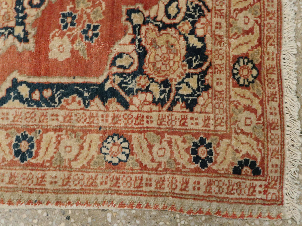 Antique Persian Tabriz Hagi Jalili Rug, No.17918 - Gss