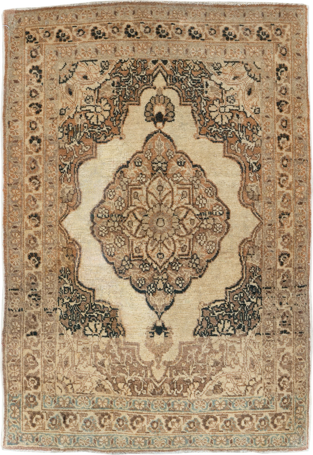 Antique Persian Tabriz Hagi Jalili Rug, No.17919 - Gss