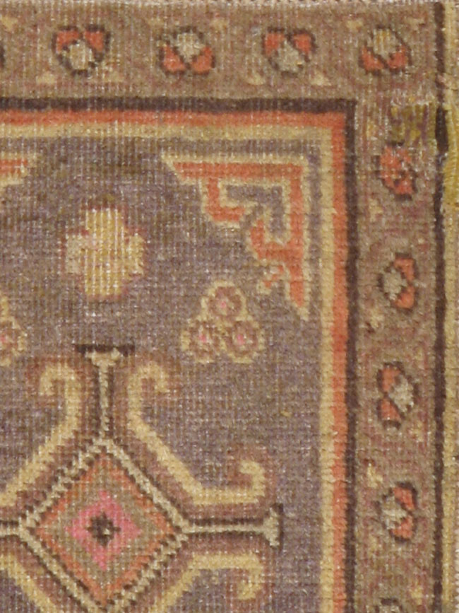 Antique East Turkestan Khotan Rug, No.17920 - Gss