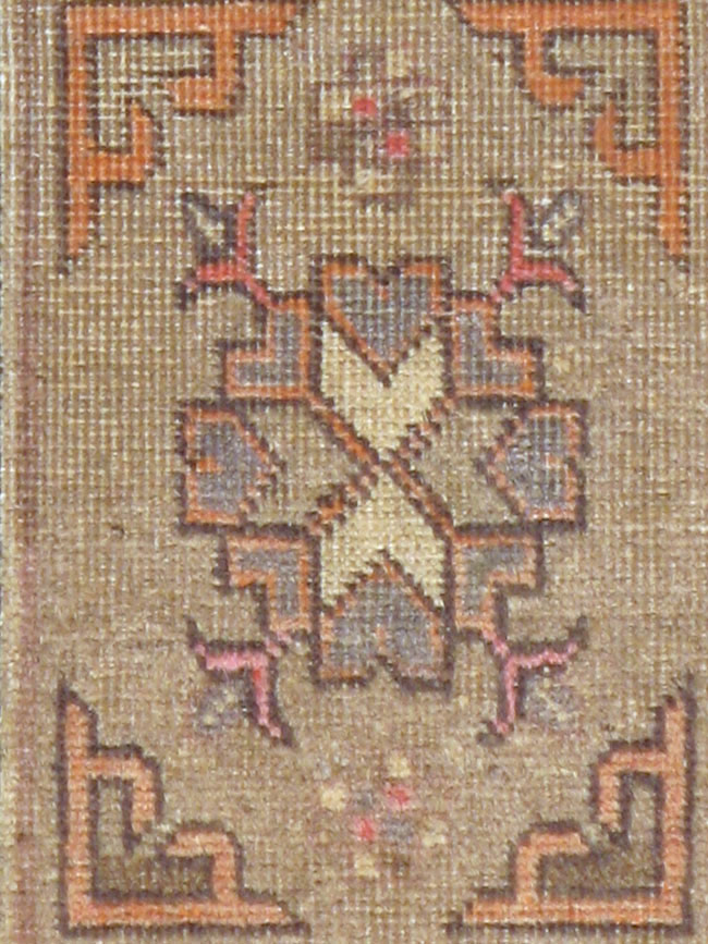 Antique East Turkestan Khotan Rug, No.17922 - Gss