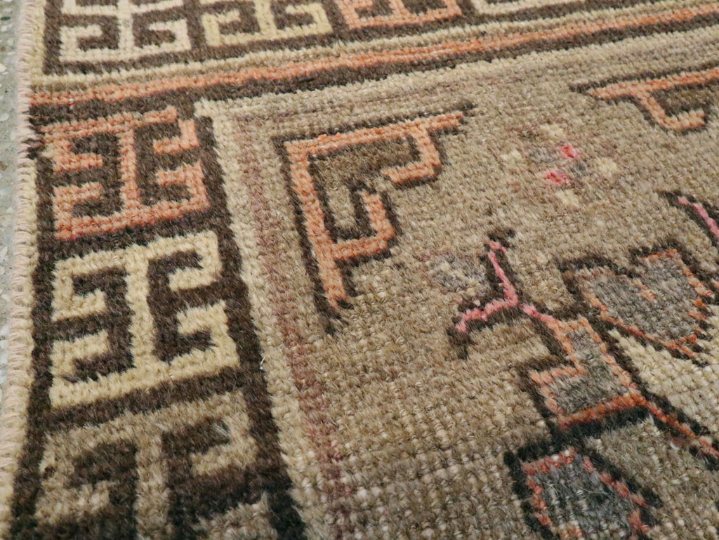 Antique East Turkestan Khotan Rug, No.17922 - Gss