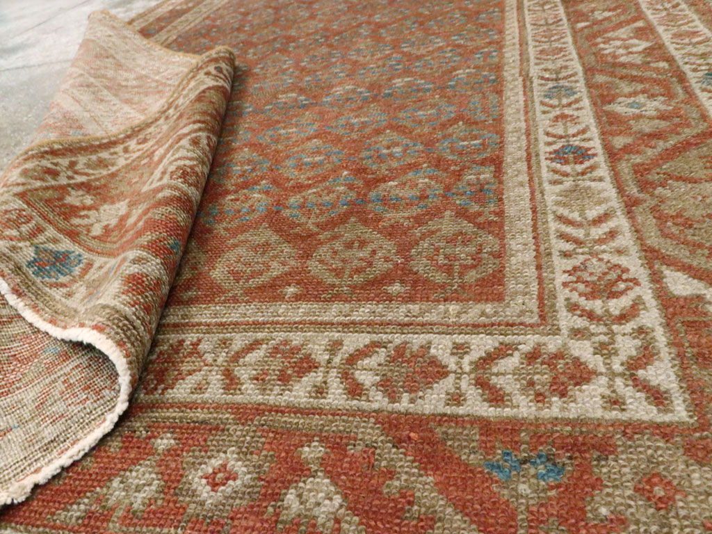 Antique Persian Malayer Rug, No.17923 - Gss
