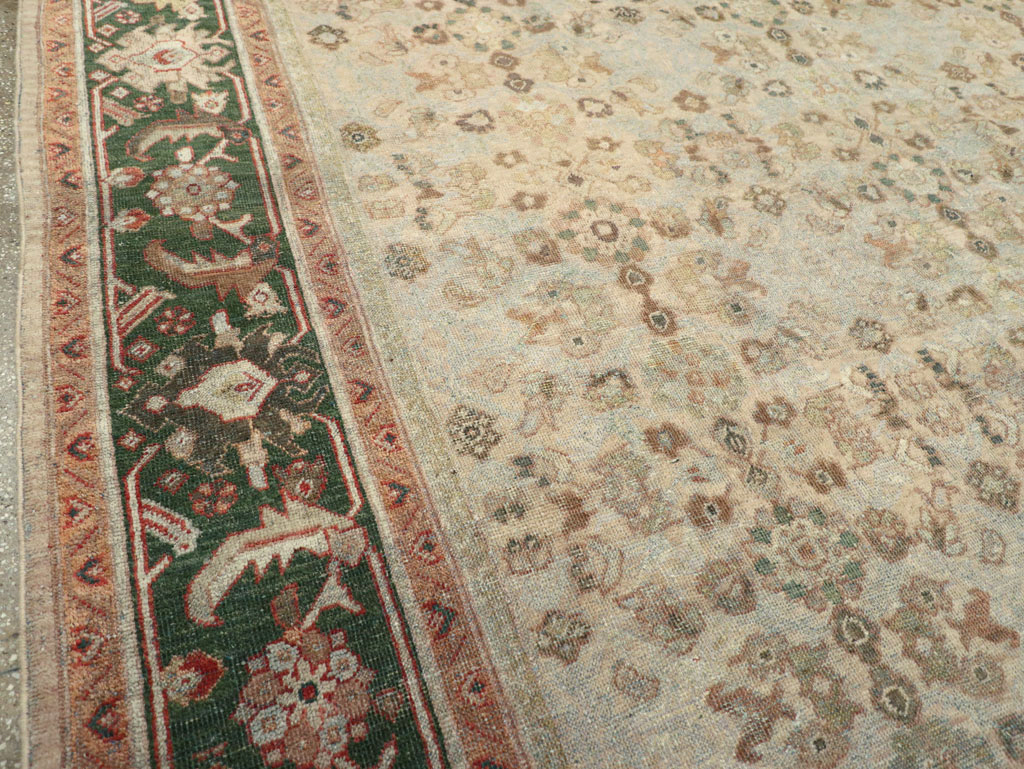 Antique Persian Mahal Room Size Carpet, No.17925 - Gss