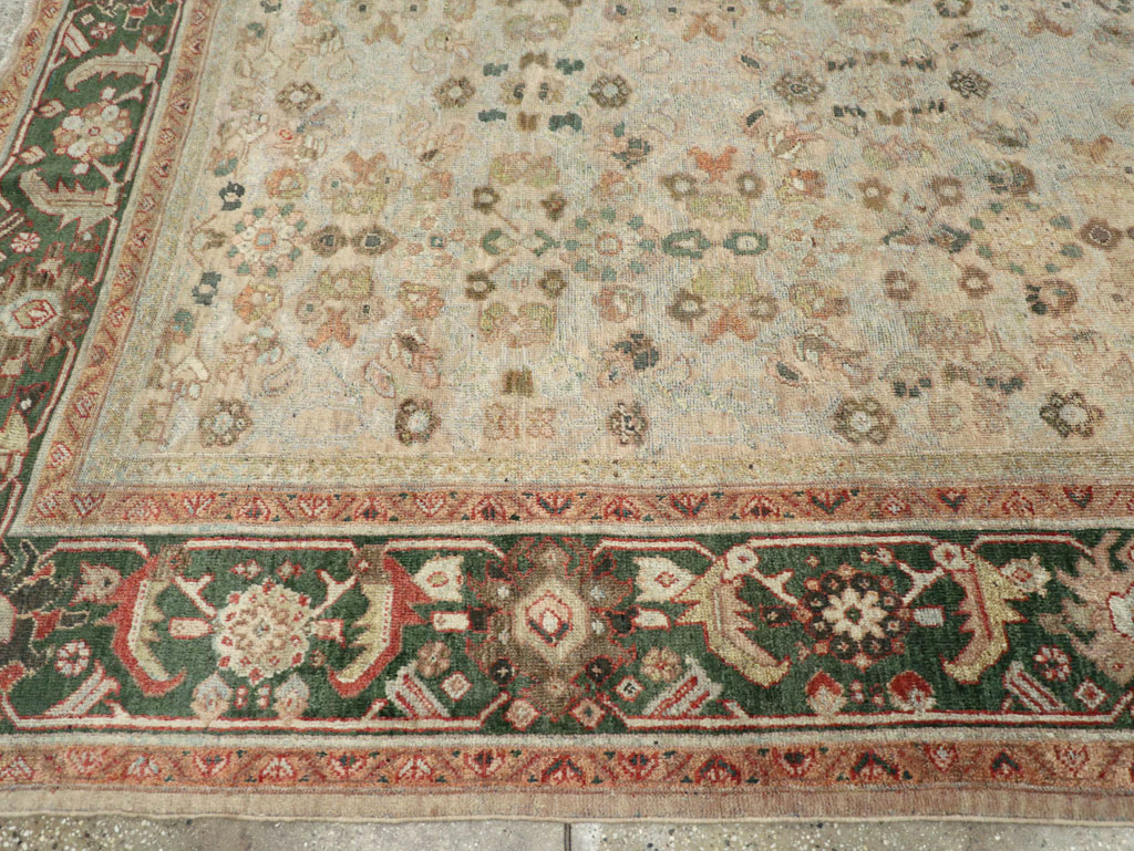 Antique Persian Mahal Room Size Carpet, No.17925 - Gss