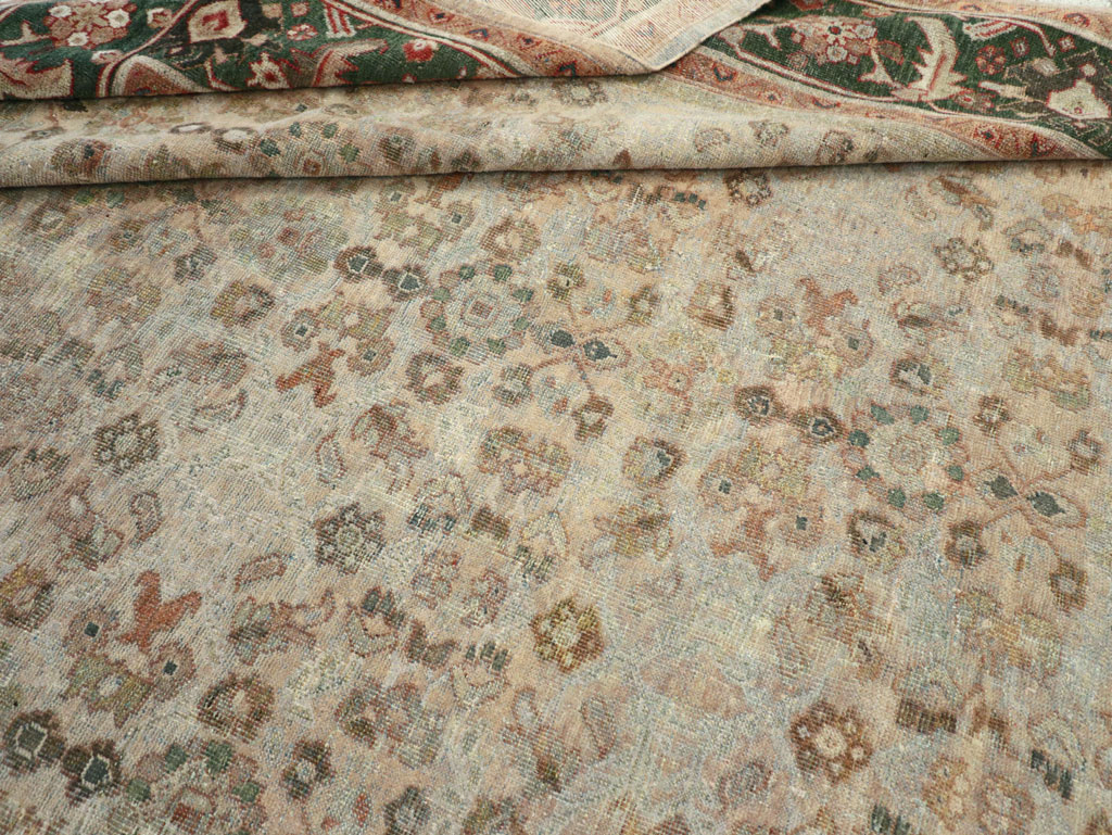 Antique Persian Mahal Room Size Carpet, No.17925 - Gss