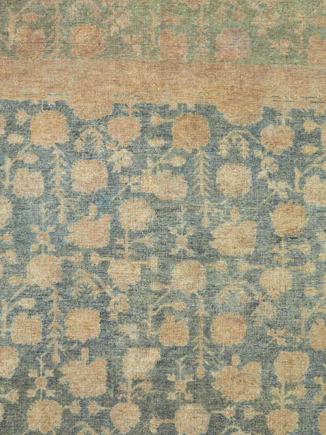 Antique East Turkestan Khotan Carpet, No.17926 - Gss