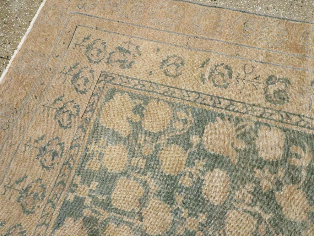Antique East Turkestan Khotan Carpet, No.17926 - Gss