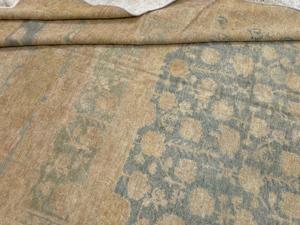 Antique East Turkestan Khotan Carpet, No.17926 - Gss