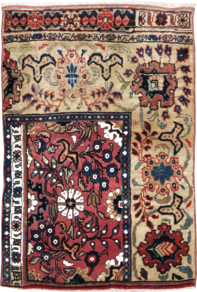 Vintage Persian Bidjar Sampler Rug, No.17937 - Gss