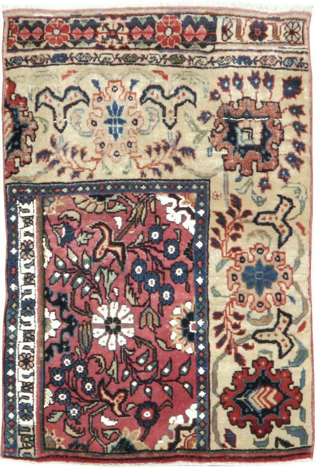 Vintage Persian Bidjar Sampler Rug, No.17937 - Gss
