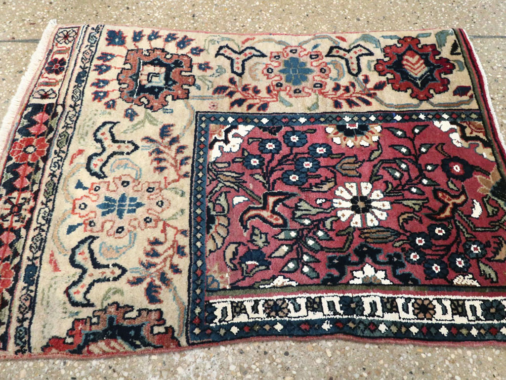 Vintage Persian Bidjar Sampler Rug, No.17937 - Gss