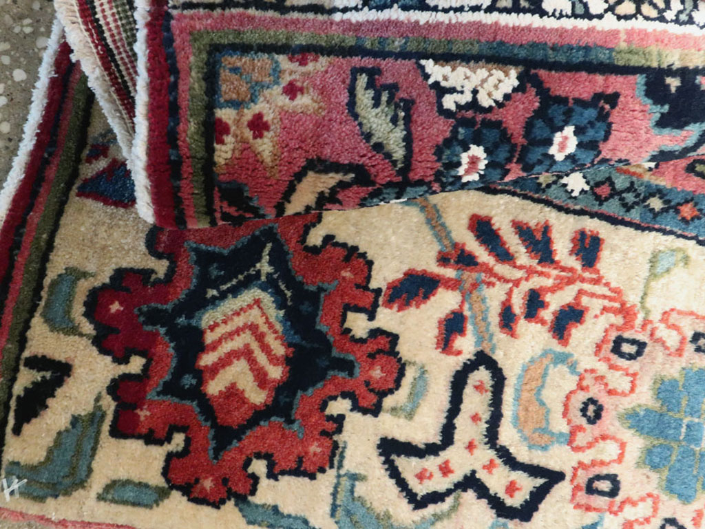 Vintage Persian Bidjar Sampler Rug, No.17937 - Gss