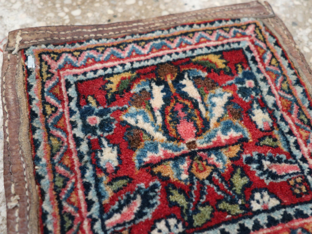 Vintage Persian Tabriz Bag, No.17940 - Gss
