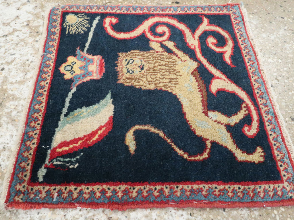 Antique Persian Souf Tabriz Pictorial Rug (Pair: 2 of 2), No.17942 - Gss