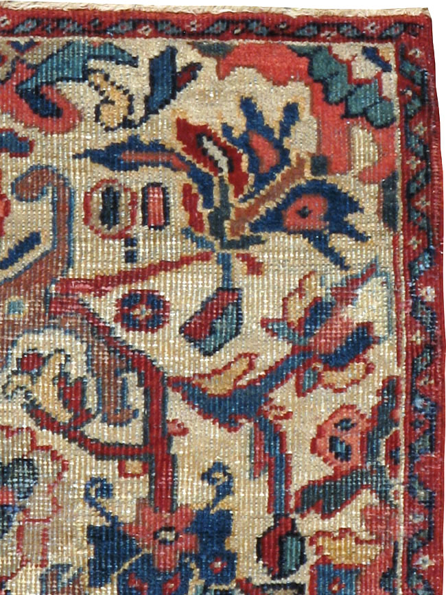 Antique Persian Mahal Rug, No.17947 - Gss