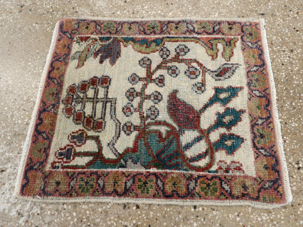 Vintage Persian Mahal Rug, No.17949 - Gss