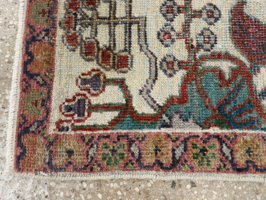 Vintage Persian Mahal Rug, No.17949 - Gss