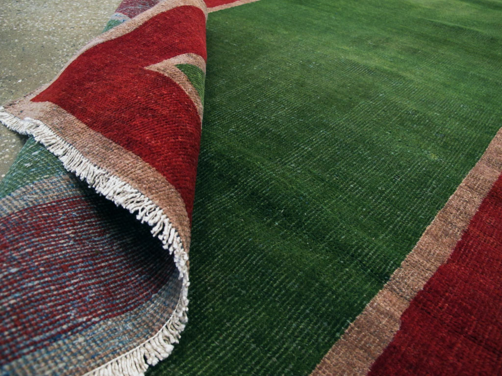 Vintage Persian Mahal Runner, No.17951 - Gss