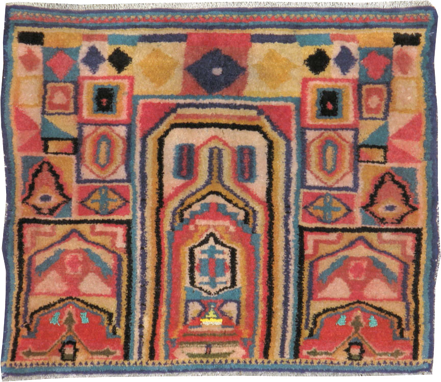 Vintage Persian Tabriz Rug, No.17954 - Gss