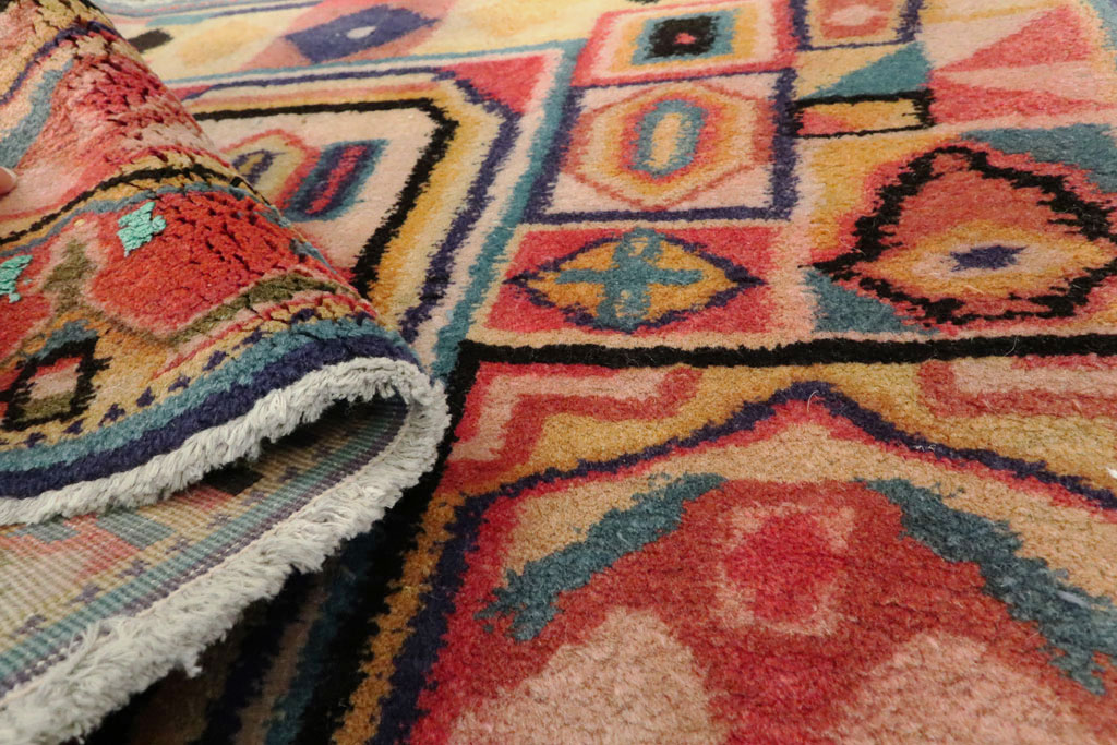 Vintage Persian Tabriz Rug, No.17954 - Gss