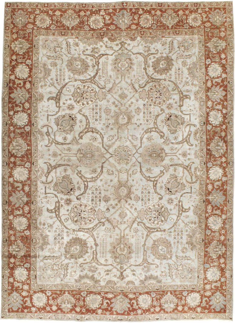 Antique Persian Tabriz Carpet, No.17986 - Gss