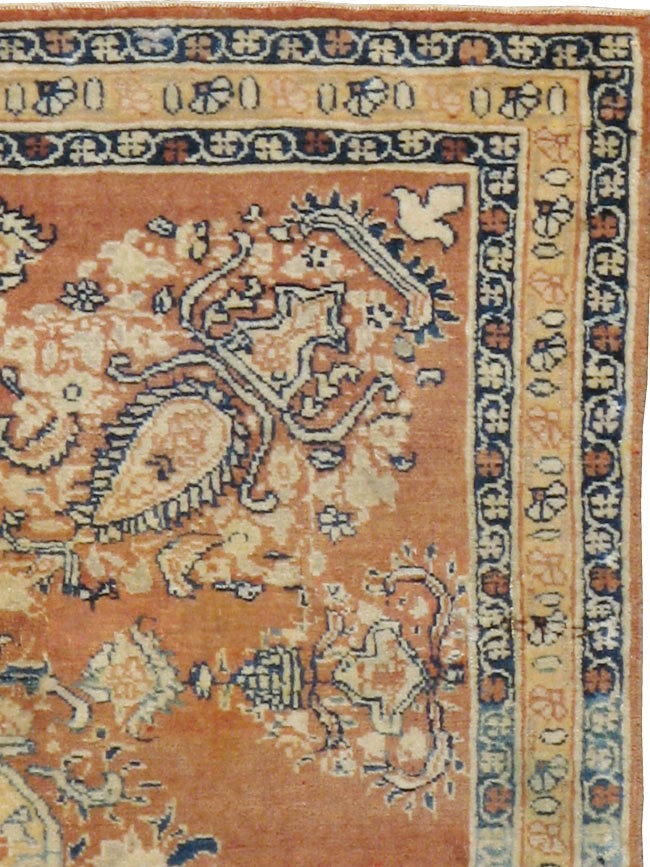 Antique Persian Tabriz Hagi Jalili Rug, No.17995 - Gss