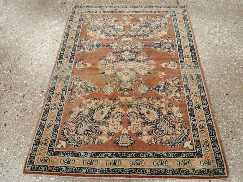 Antique Persian Tabriz Hagi Jalili Rug, No.17995 - Gss