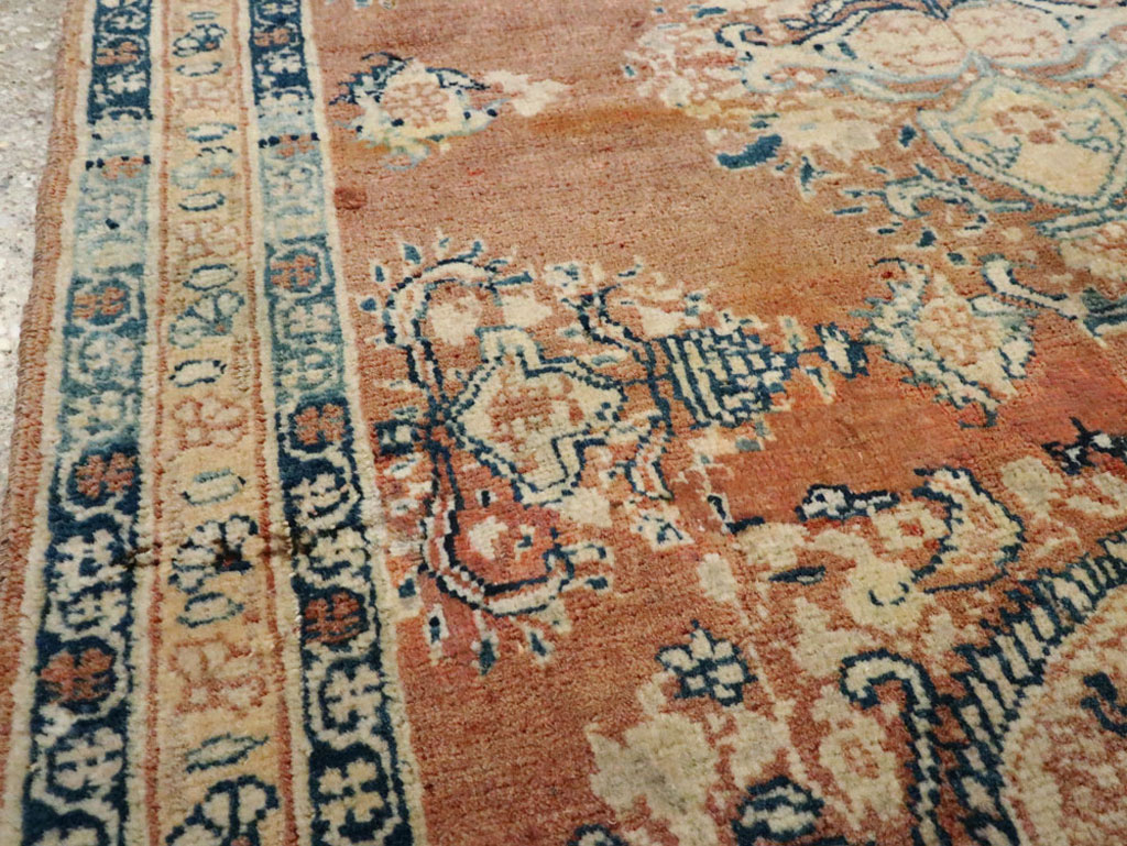Antique Persian Tabriz Hagi Jalili Rug, No.17995 - Gss