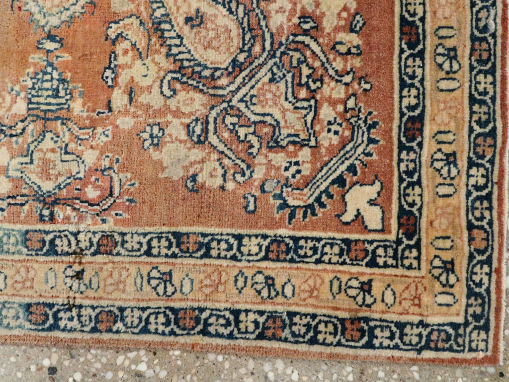 Antique Persian Tabriz Hagi Jalili Rug, No.17995 - Gss