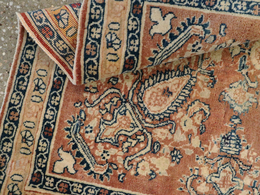 Antique Persian Tabriz Hagi Jalili Rug, No.17995 - Gss