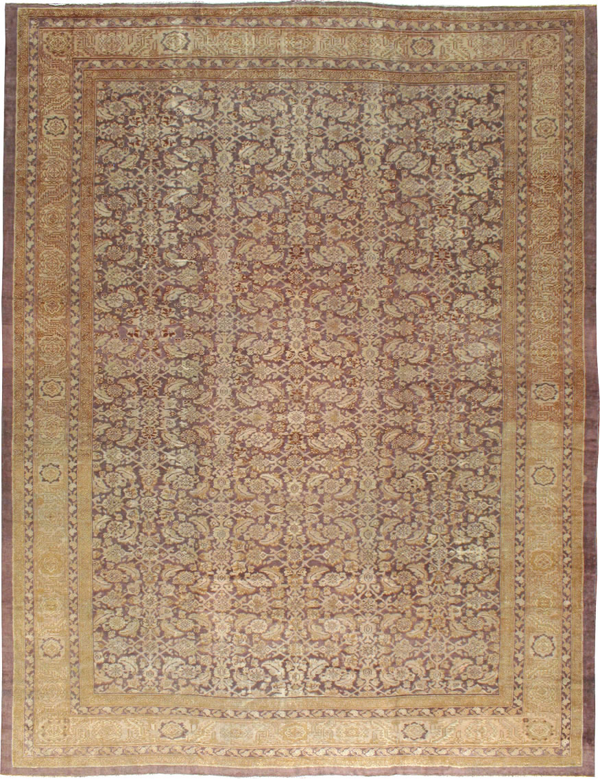 Antique Persian Mahal Carpet, No.18005 - Gss