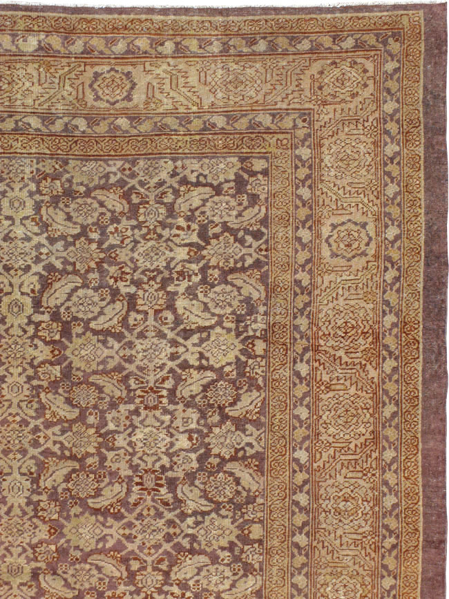 Antique Persian Mahal Carpet, No.18005 - Gss