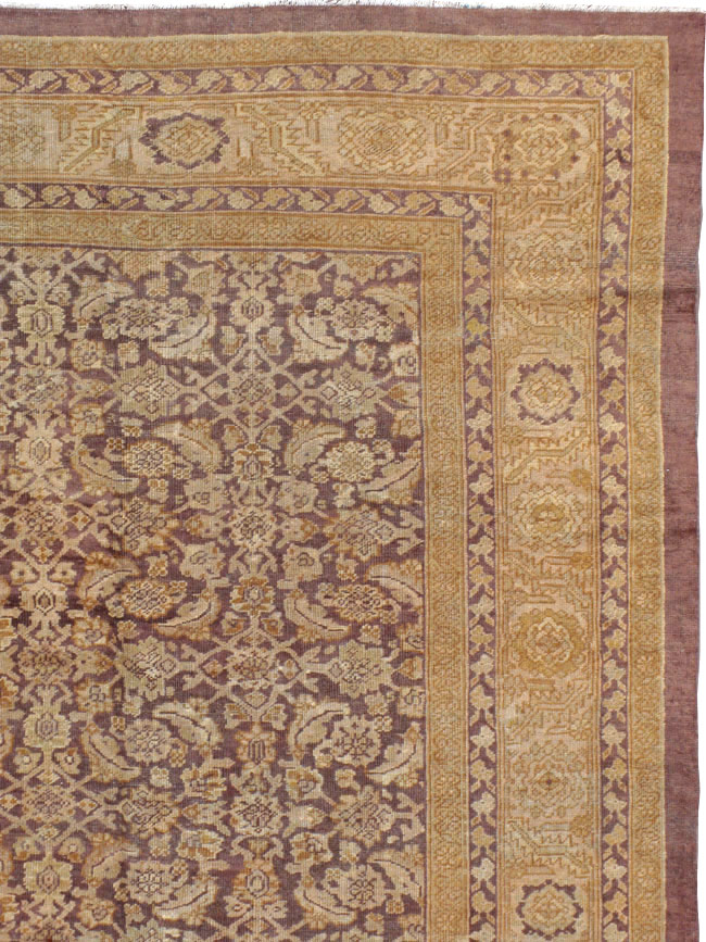 Antique Persian Mahal Carpet, No.18005 - Gss