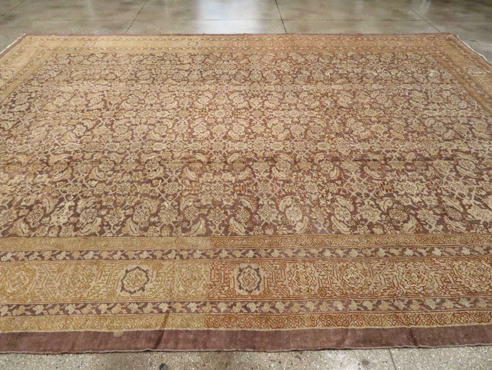 Antique Persian Mahal Carpet, No.18005 - Gss