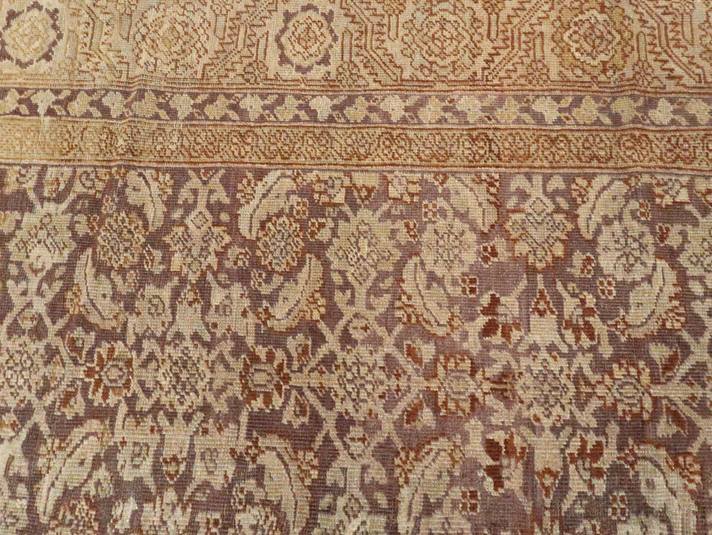 Antique Persian Mahal Carpet, No.18005 - Gss