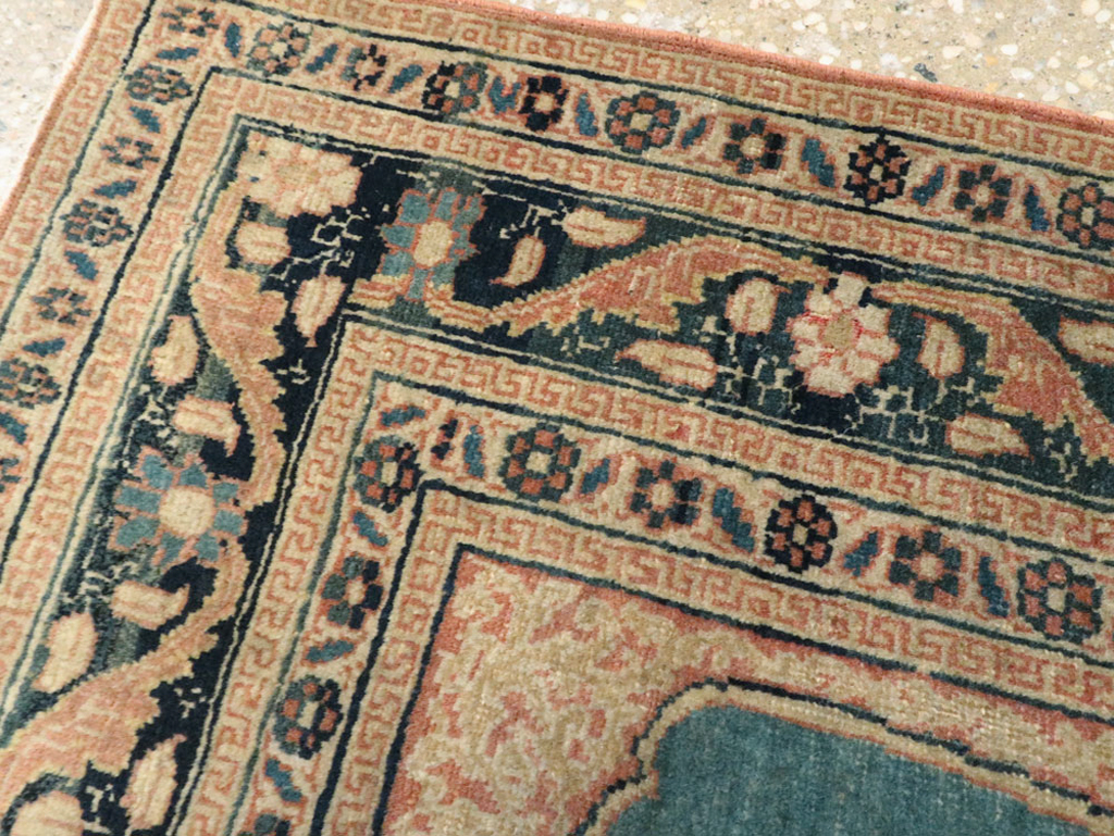 Antique Persian Tabriz Hagi Jalili Rug, No.18019 - Gss