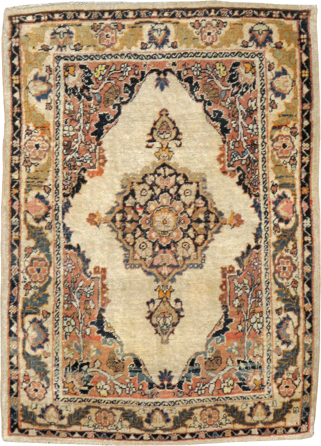 Antique Persian Tabriz Hagi Jalili Rug, No.18021 - Gss